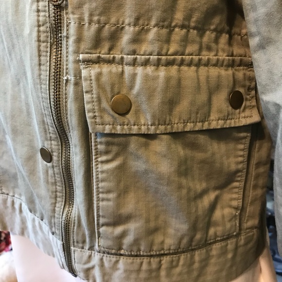 Ann Taylor LOFT Petite Moto Jacket Small - Picture 6 of 7